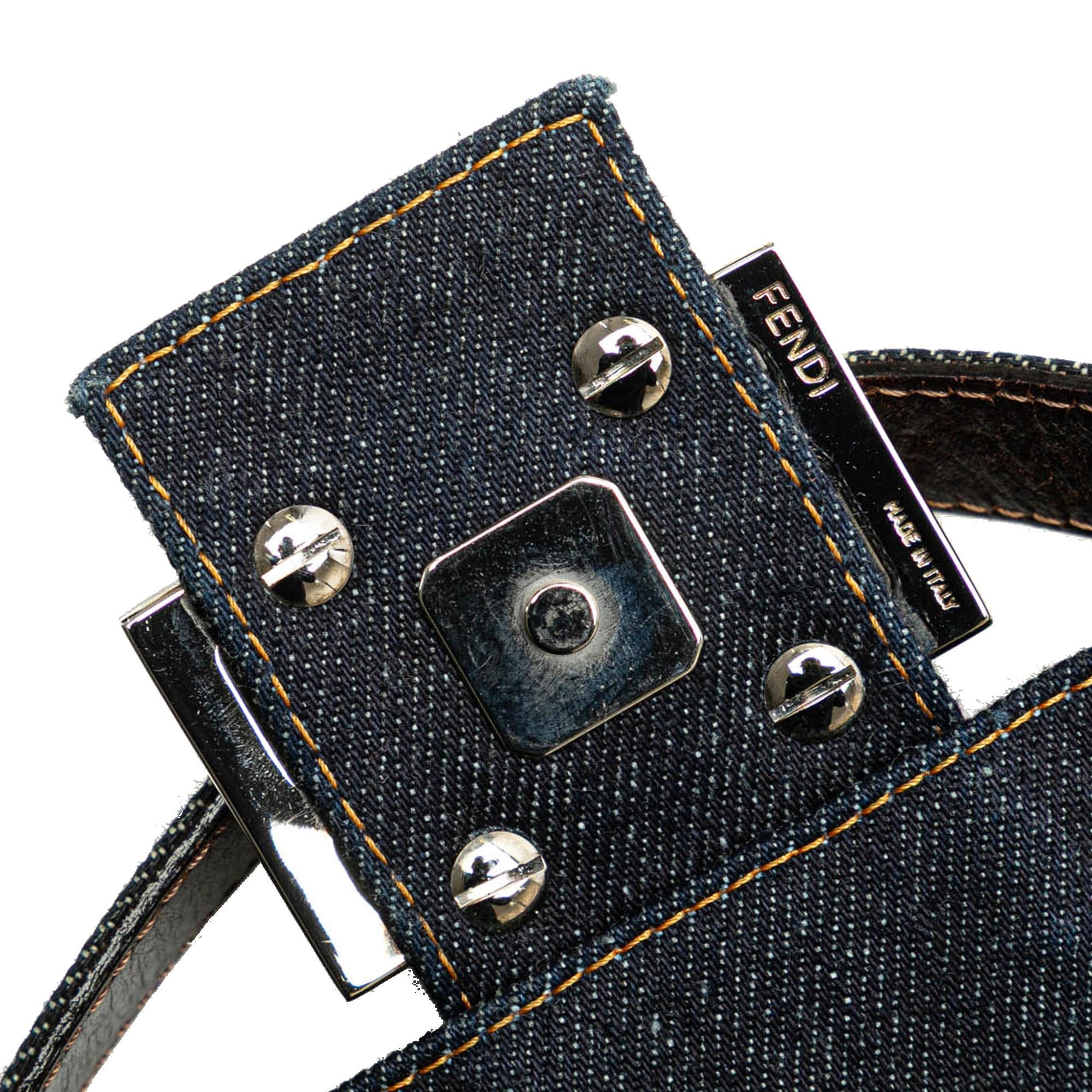 Fendi Denim Baguette