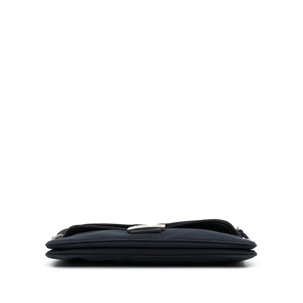 Fendi Denim Double Flap Baguette (SHG-j7tZH1)