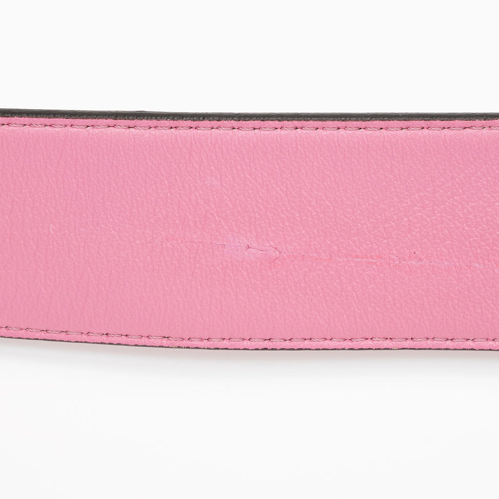 Fendi Embossed Leather FF 1974 Baguette Shoulder Bag (SHF-nc63Ja)