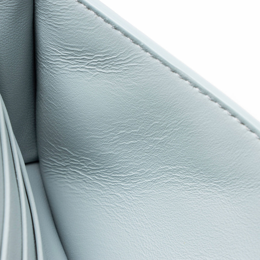 Fendi Embossed Leather FF Baguette Wallet on Chain