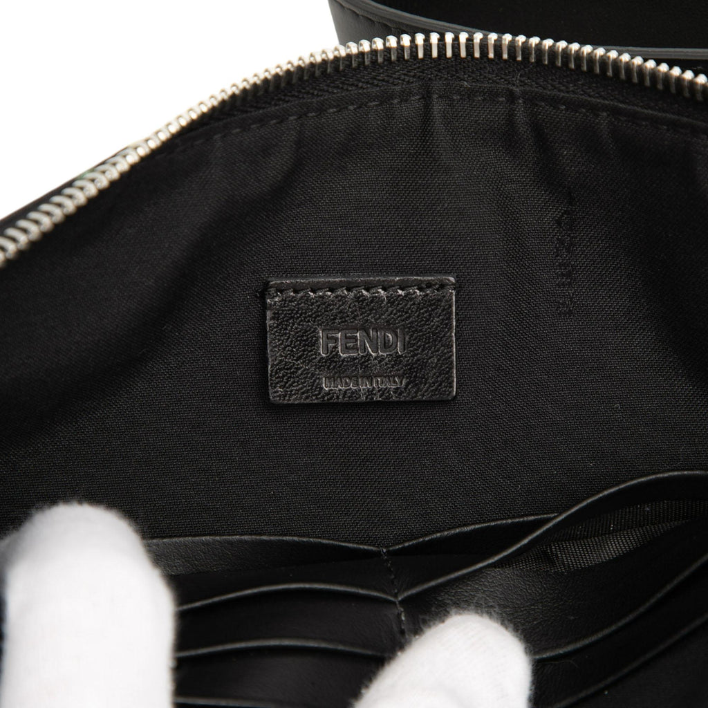 Fendi FF 1974 Nylon Camouflage Wristlet Pouch