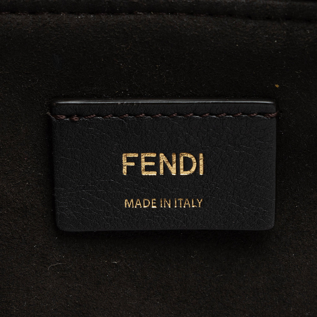 Fendi FF Canvas By The Way Soft Medium Boston Bag