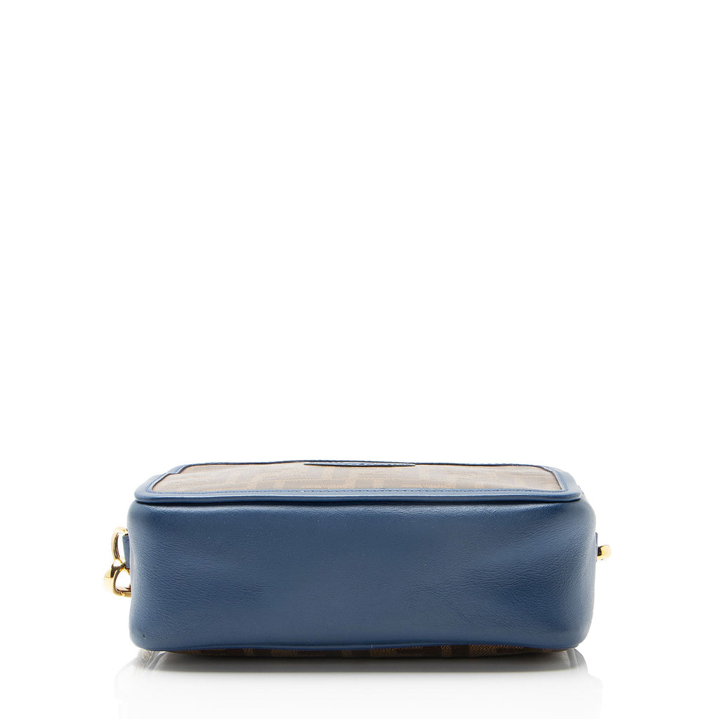 Fendi FF Coated Canvas 1974 Mini Camera Bag