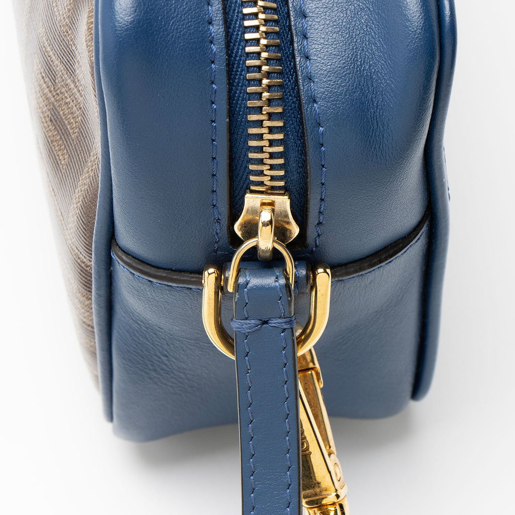 Fendi FF Coated Canvas 1974 Mini Camera Bag