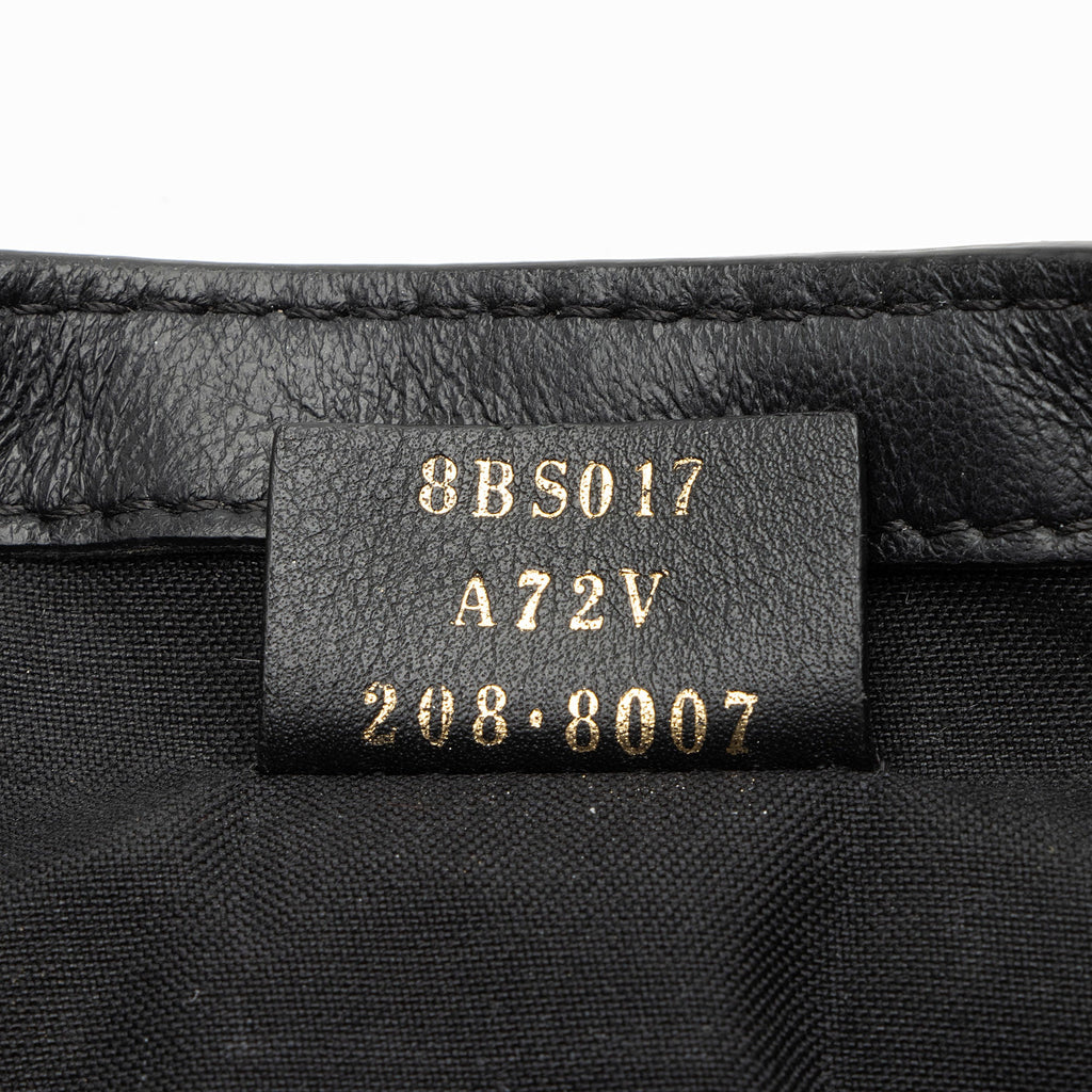 Fendi FF Embossed 1974 Mini Baguette Shoulder Bag