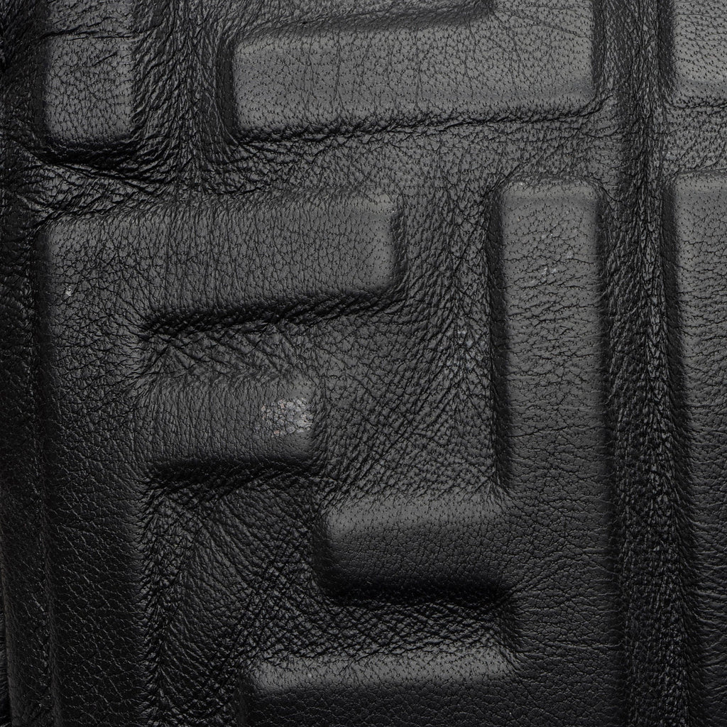 Fendi FF Embossed 1974 Mini Baguette Shoulder Bag