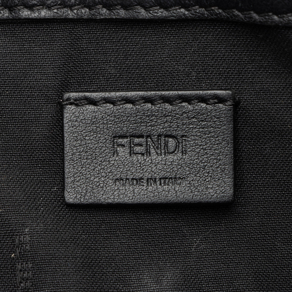 Fendi FF Embossed 1974 Mini Baguette Shoulder Bag