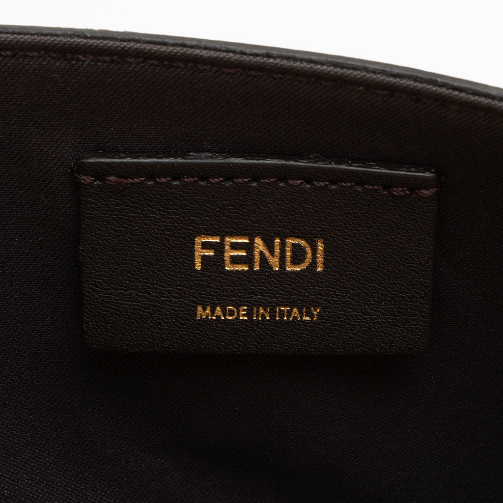 Fendi FF Embossed Calfskin FF Crossbody
