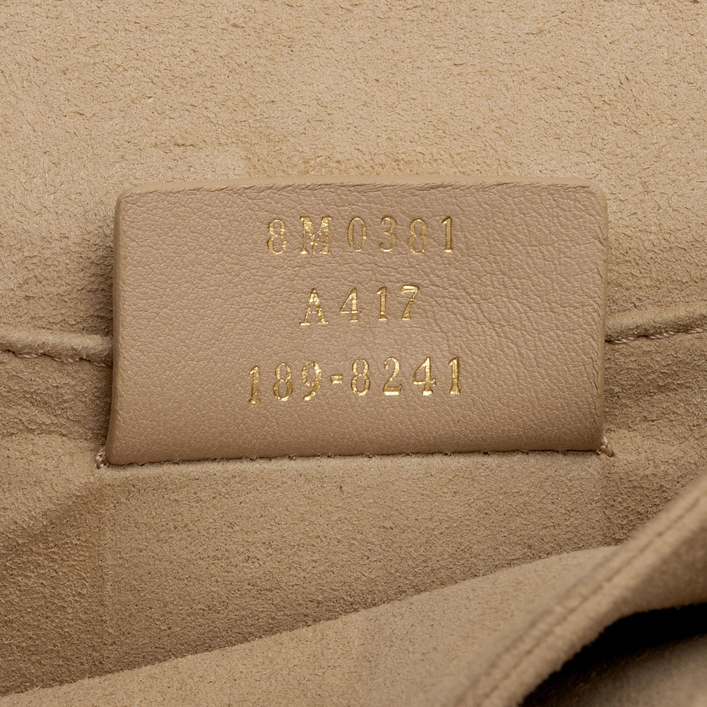 Fendi FF Embossed Calfskin Kan I Small Shoulder Bag (SHF-flp0Jj)