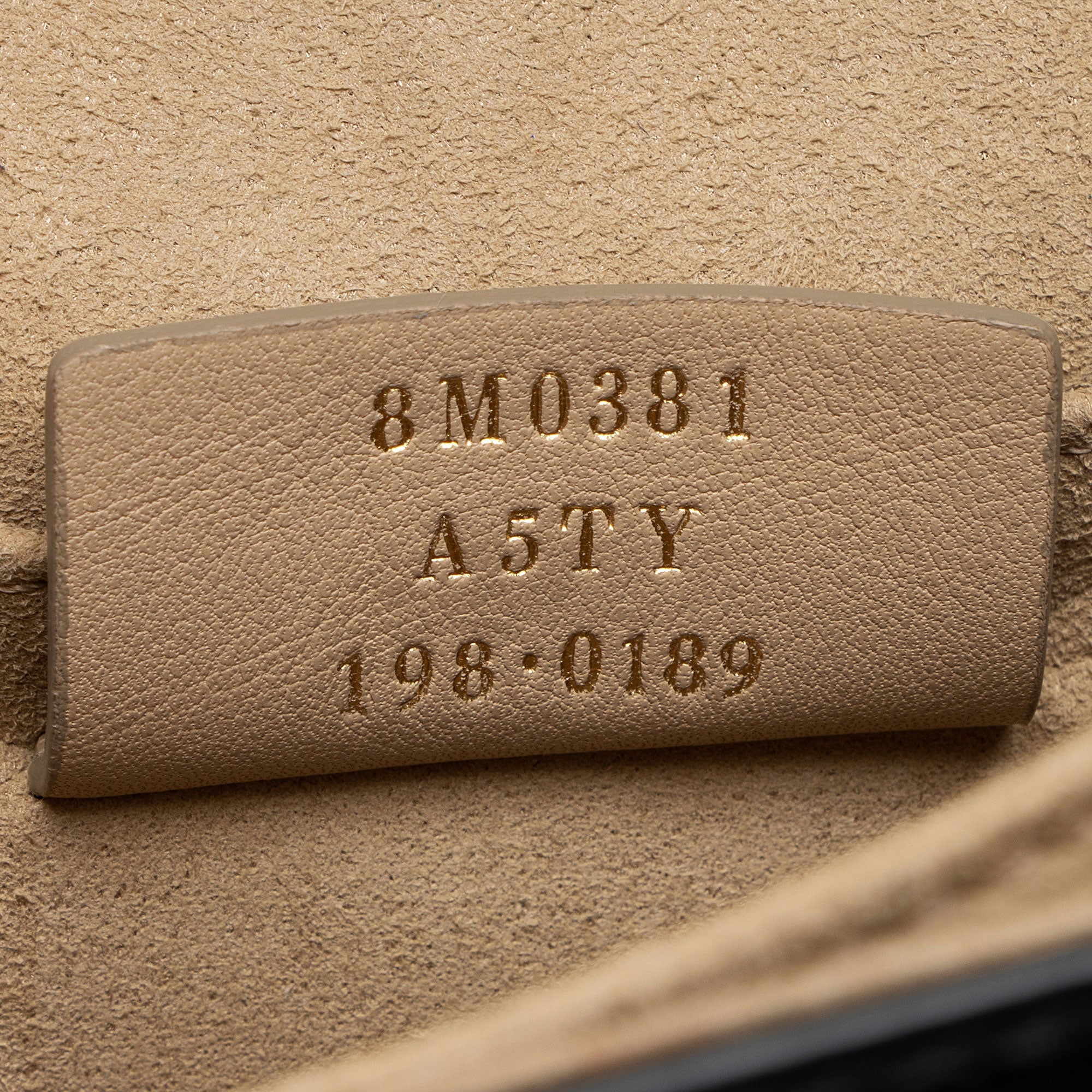 Fendi FF Embossed Calfskin Kan I Small Shoulder Bag