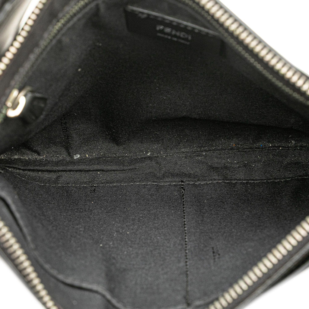 Fendi FF Embossed Leather 1974 Crossbody
