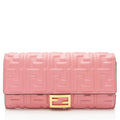 Fendi FF Embossed Calfskin Continental Wallet (SHF-NFEUfq)