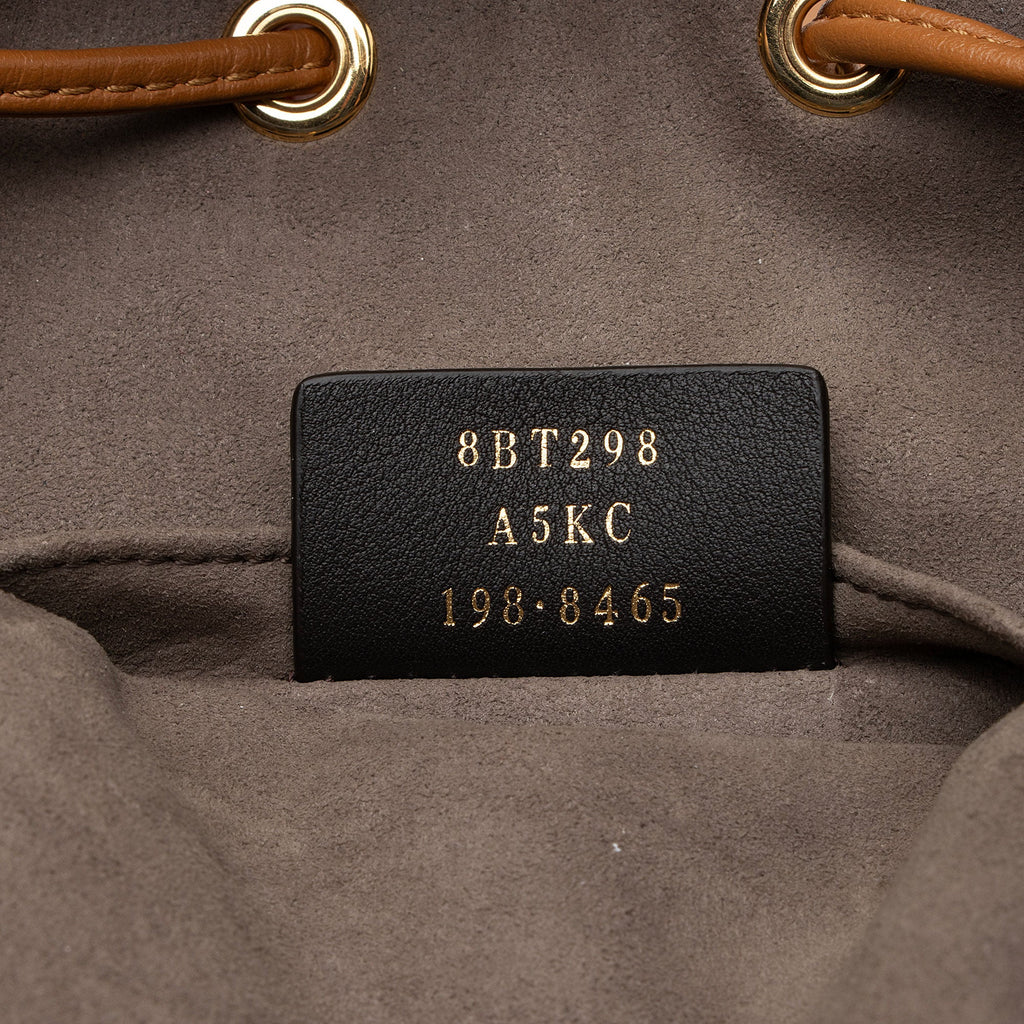 Fendi FF Spalmati Mon Tresor Grande Shoulder Bag