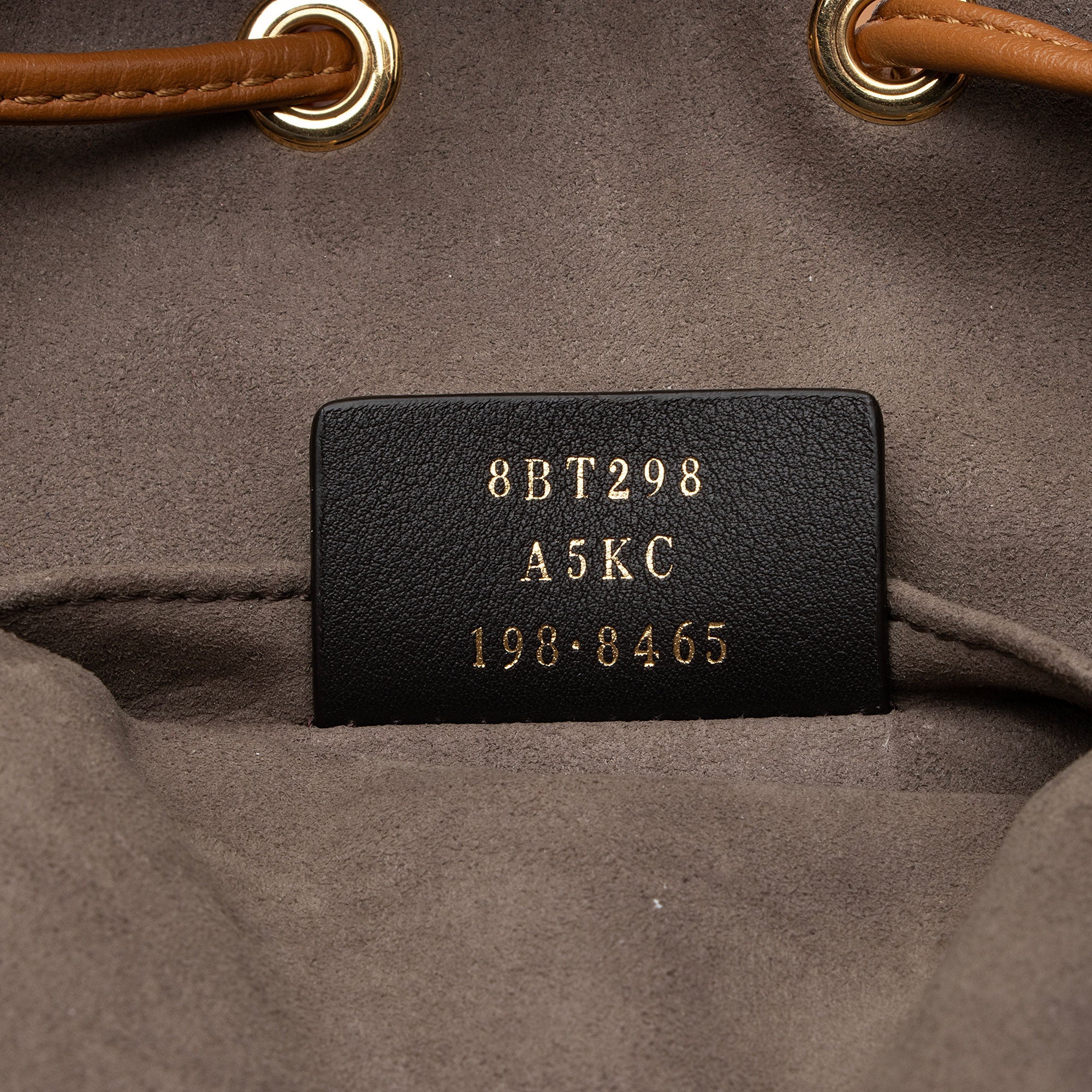 Fendi FF Spalmati Mon Tresor Grande Shoulder Bag