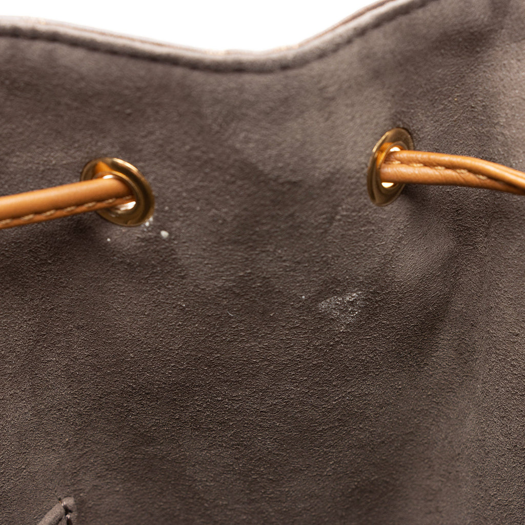 Fendi FF Spalmati Mon Tresor Grande Shoulder Bag