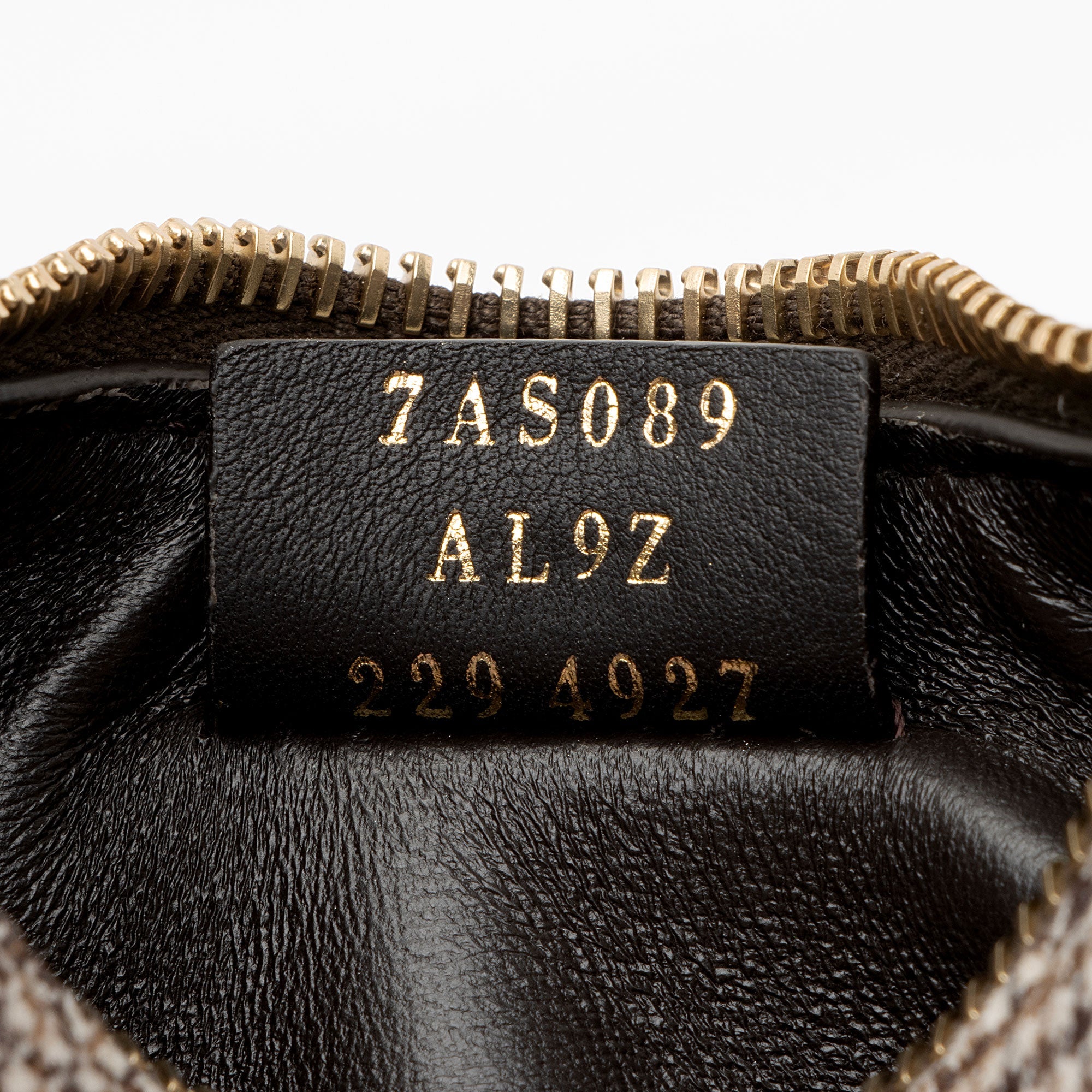 Fendi Fabric Fendigraphy Nano Hobo (SHF-N6cAIe)