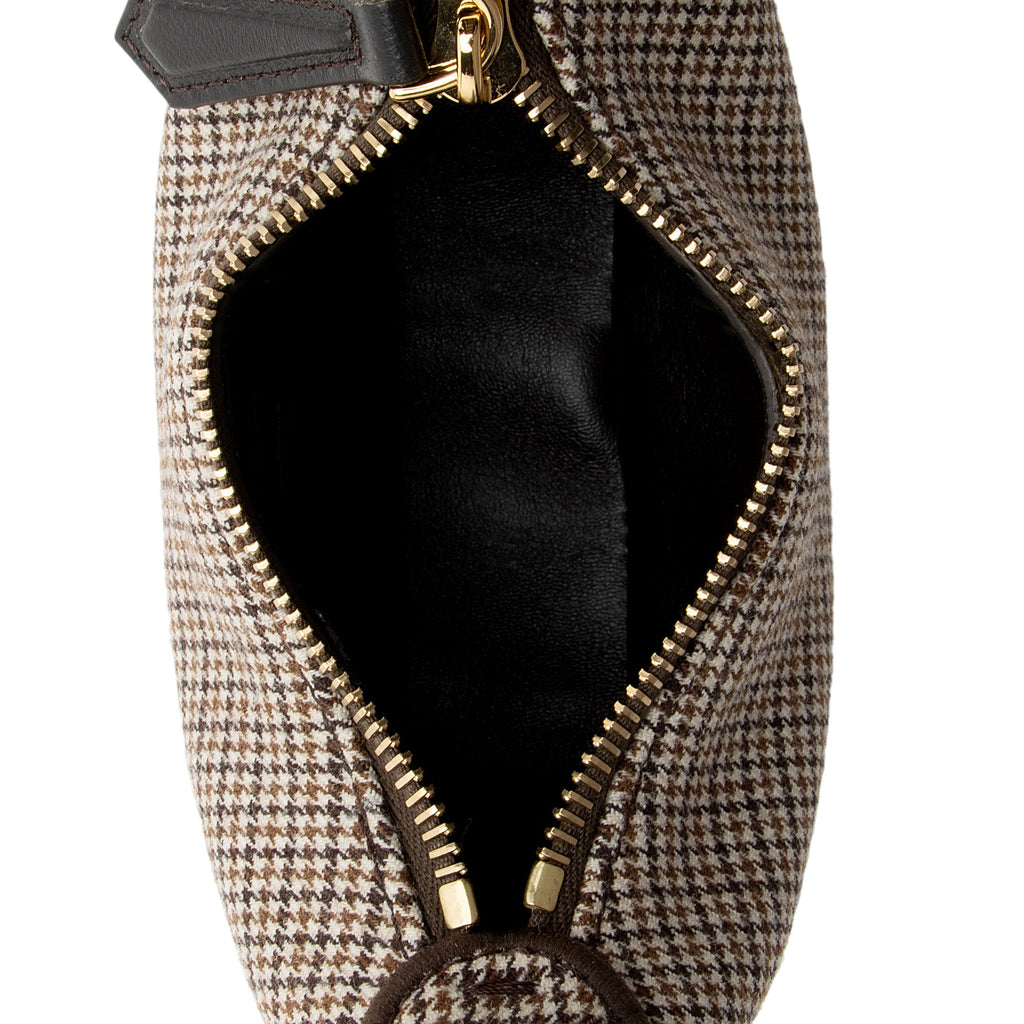 Fendi Fabric Fendigraphy Nano Hobo (SHF-N6cAIe)