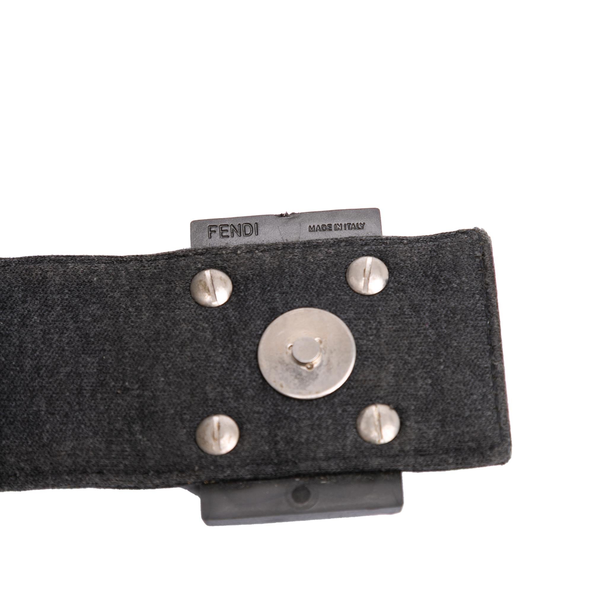 Fendi Jersey Baguette Crossbody