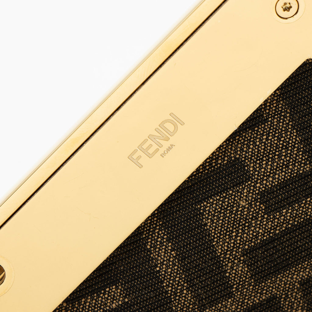 Fendi Lambskin Fendi First Medium Shoulder Bag