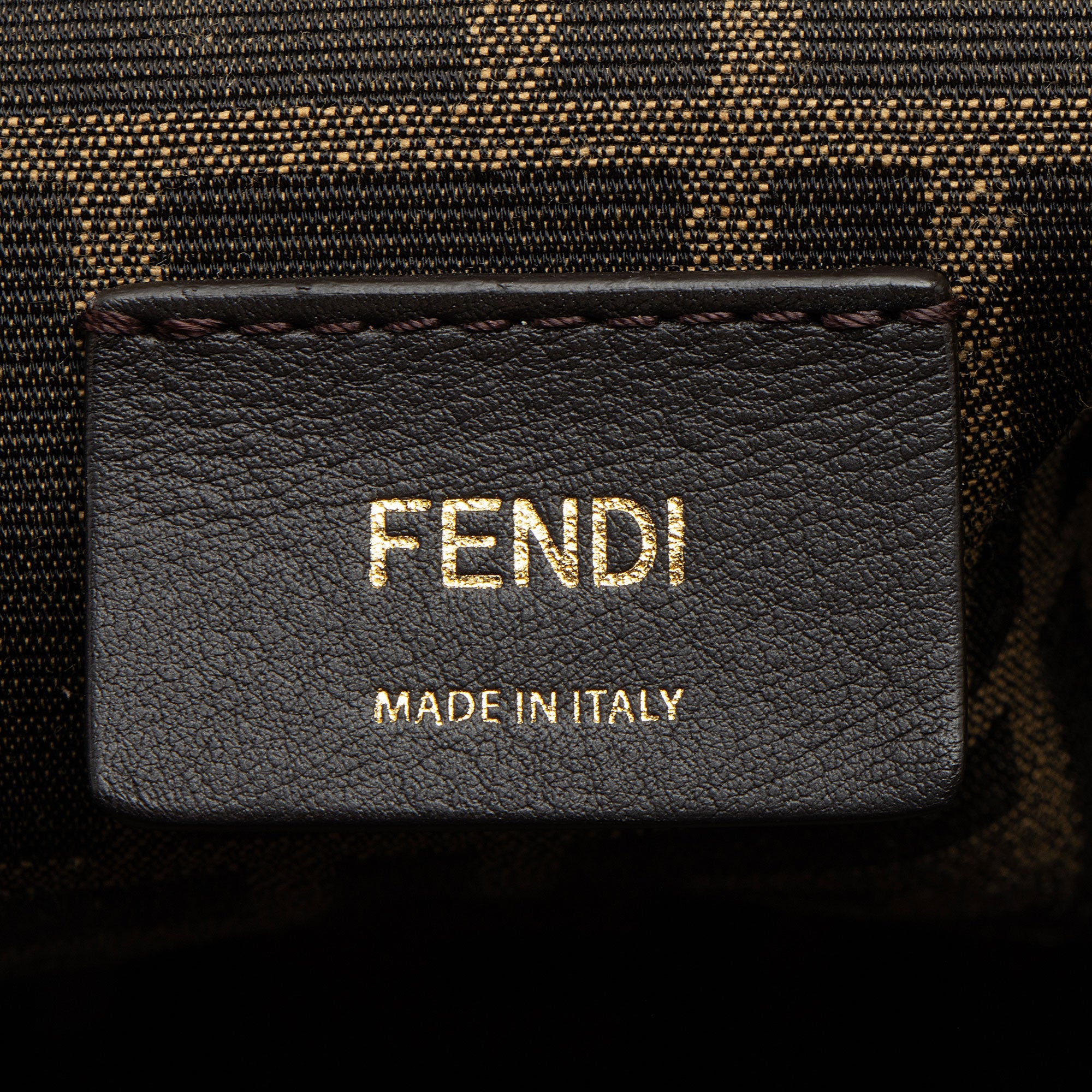 Fendi Lambskin Fendi First Medium Shoulder Bag