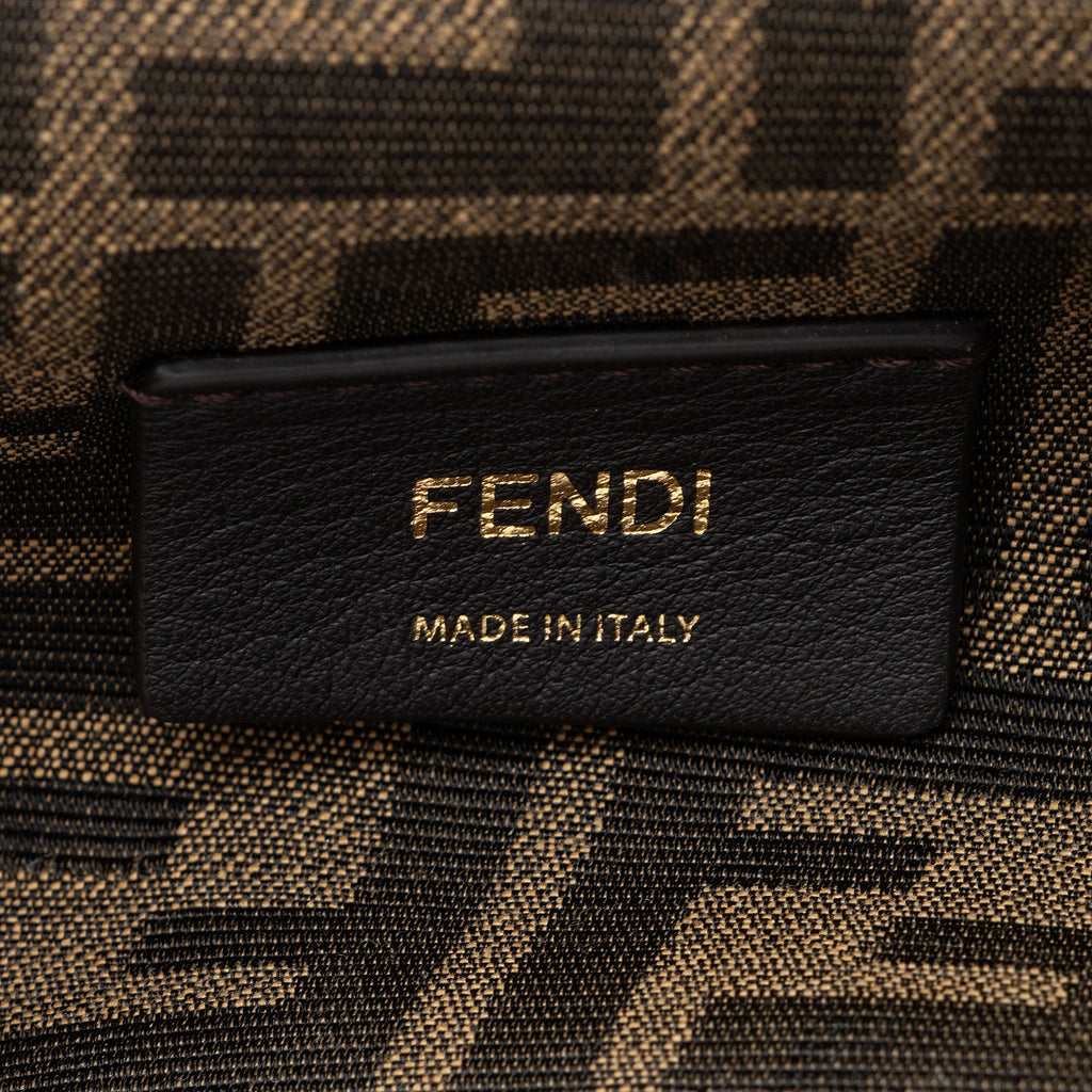 Fendi Lambskin Fendi First Medium Shoulder Bag