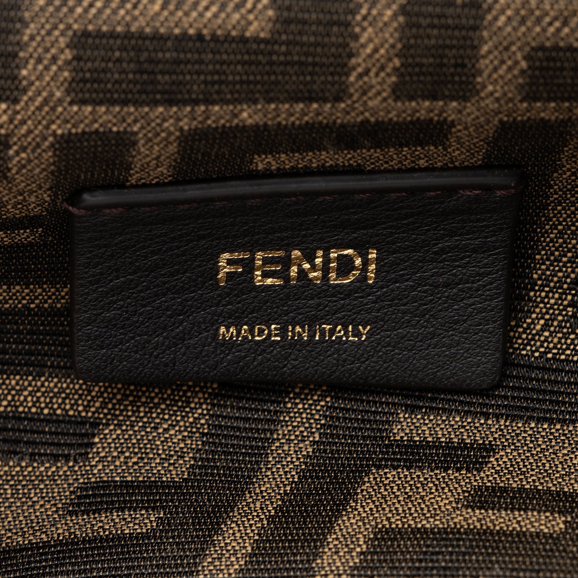 Fendi Lambskin Fendi First Medium Shoulder Bag