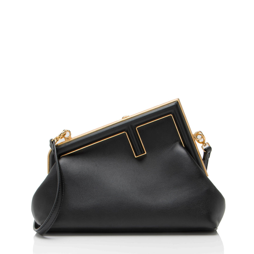 Fendi Lambskin Fendi First Small Shoulder Bag