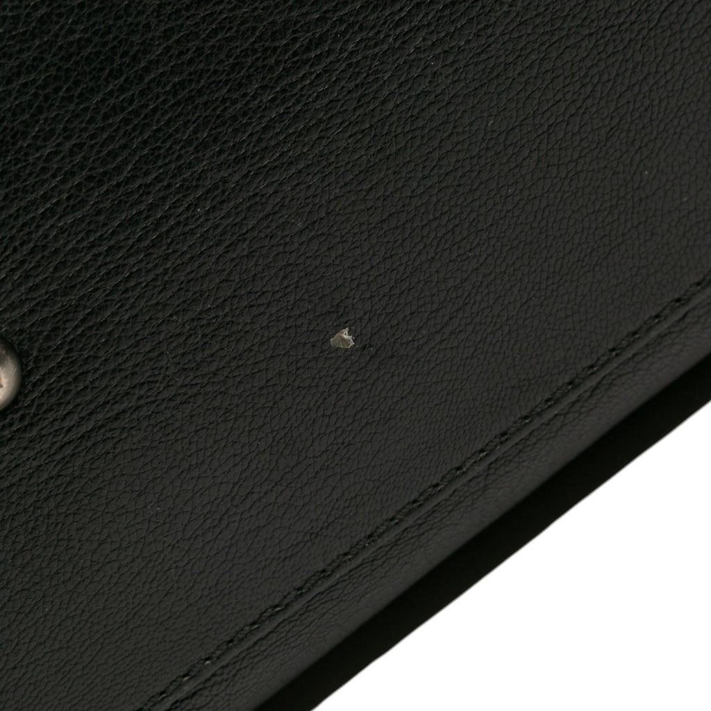 Fendi Large Goatskin Peekaboo Iconic Satchel