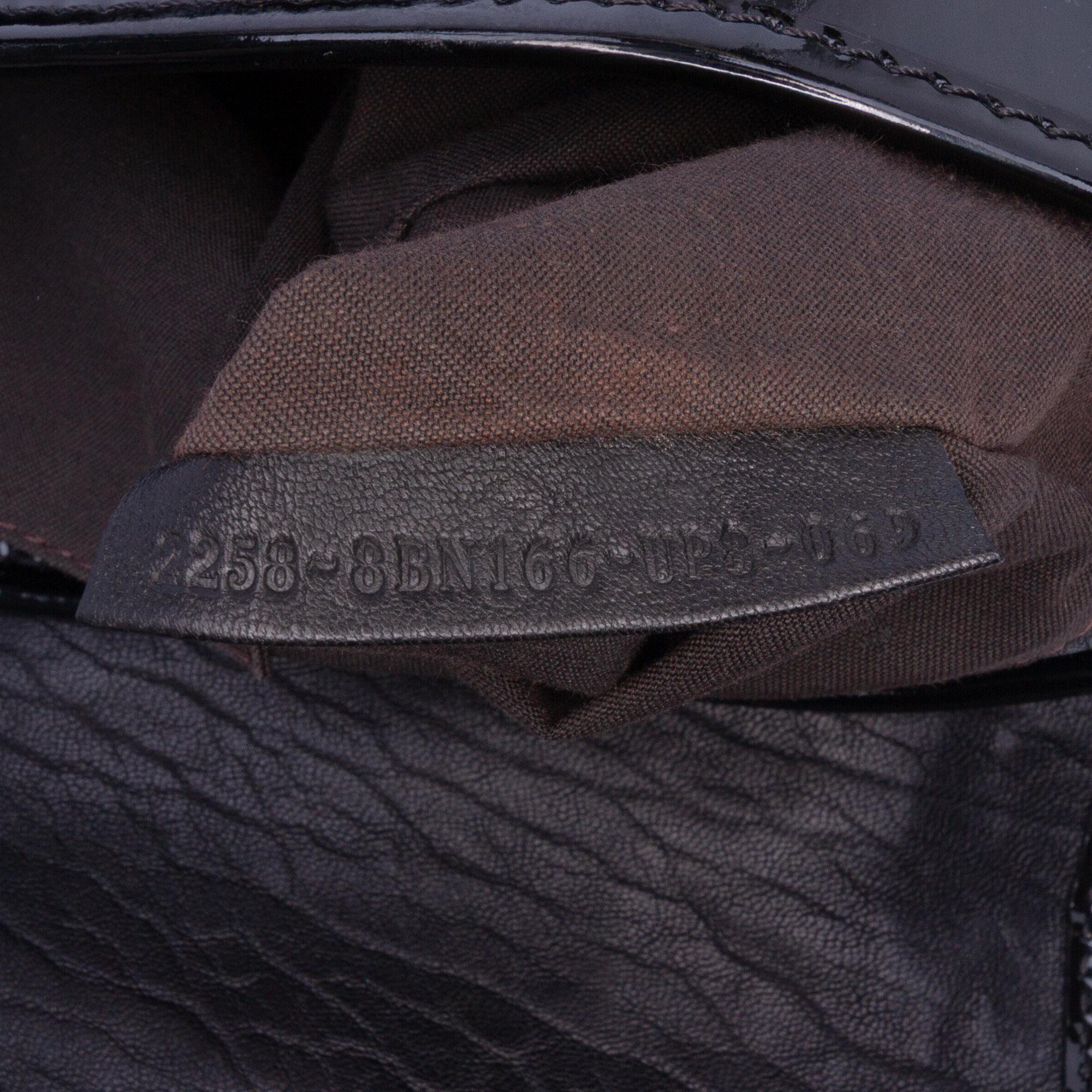 Fendi Large Leather B Bis Top Handle Bag