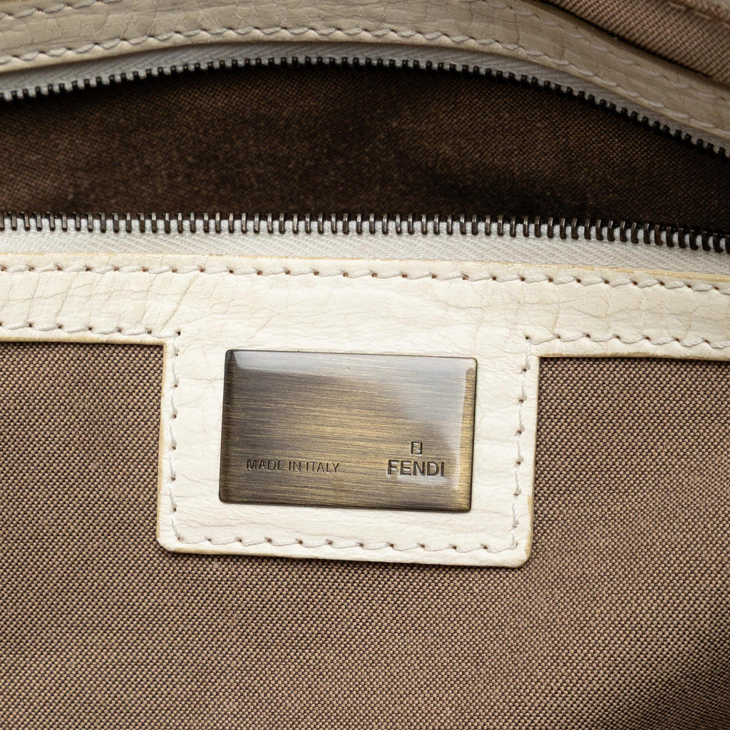 Fendi Large Leather Etniko Du Jour Handbag