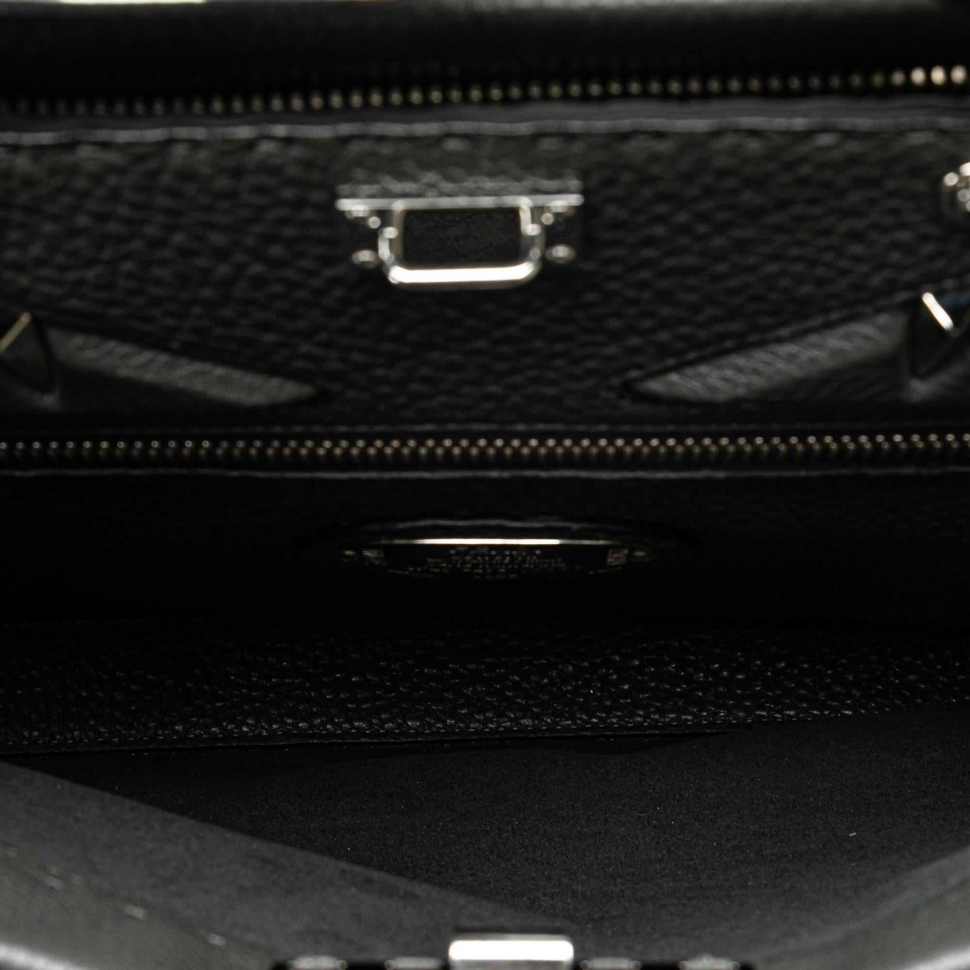 Fendi Large Leather Selleria Peekaboo Iconic Fit Bag