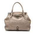 Fendi Large Leather Selleria Villa Borghese Tote