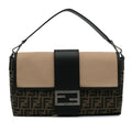 Fendi Large Zucca Canvas Convertible Belt Baguette