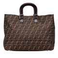 Fendi Large Zucca Canvas Twins Tote