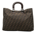 Fendi Large Zucca Canvas Twins Tote