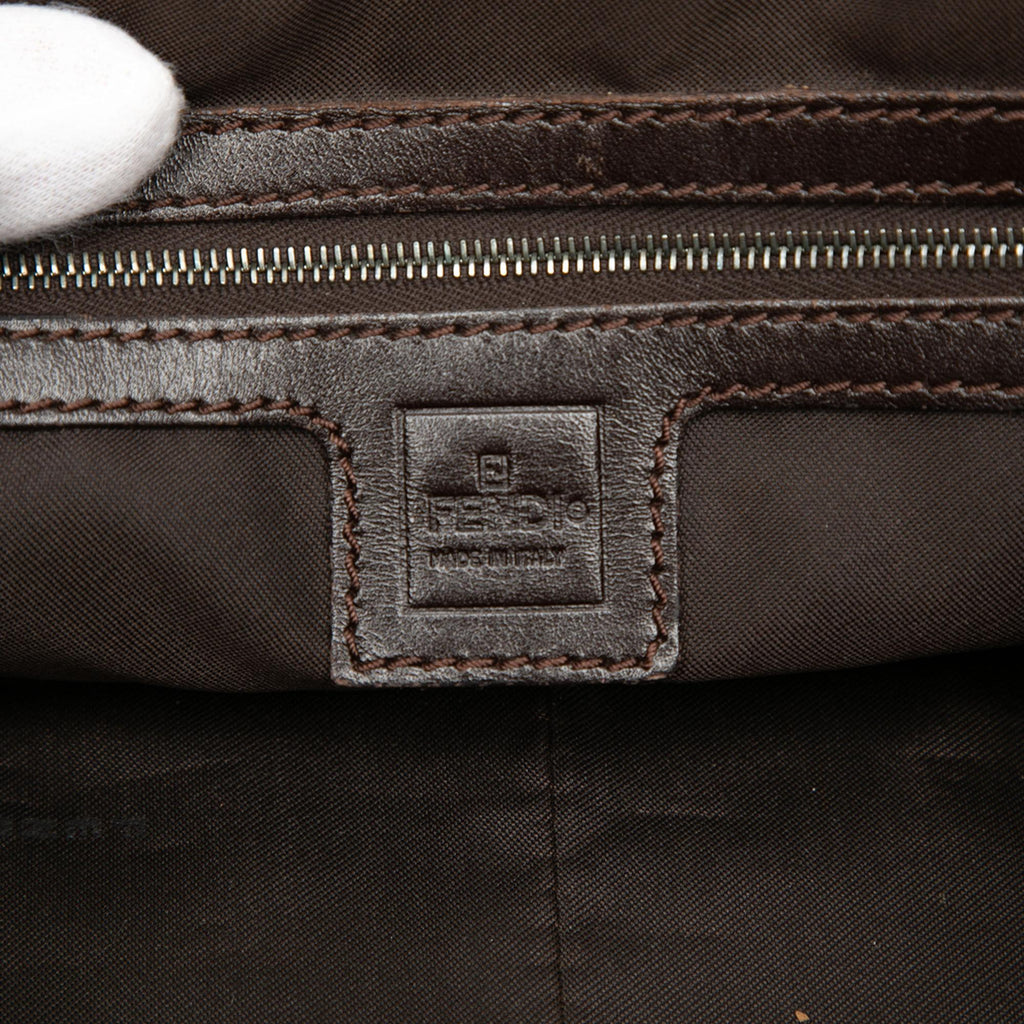 Fendi Large Zucca Canvas Twins Tote