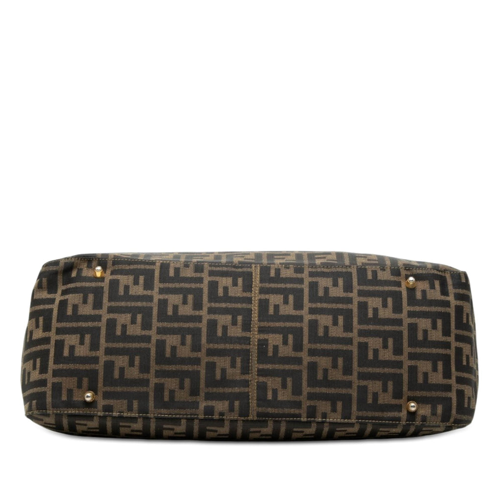 Fendi Large Zucca Canvas Twins Tote