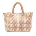 Fendi Large Zucca Cashmere Shopper Tote