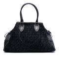 Fendi Large Zucca Velvet Etniko Du Jour Handbag