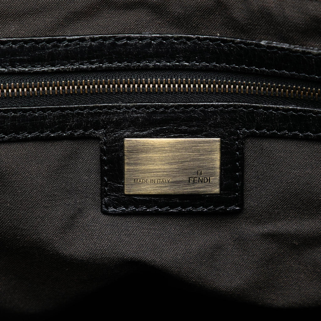 Fendi Large Zucca Velvet Etniko Du Jour Handbag