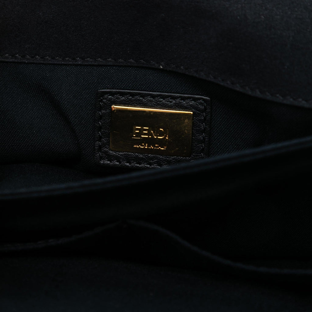 Fendi Leather 3Baguette Shoulder Bag
