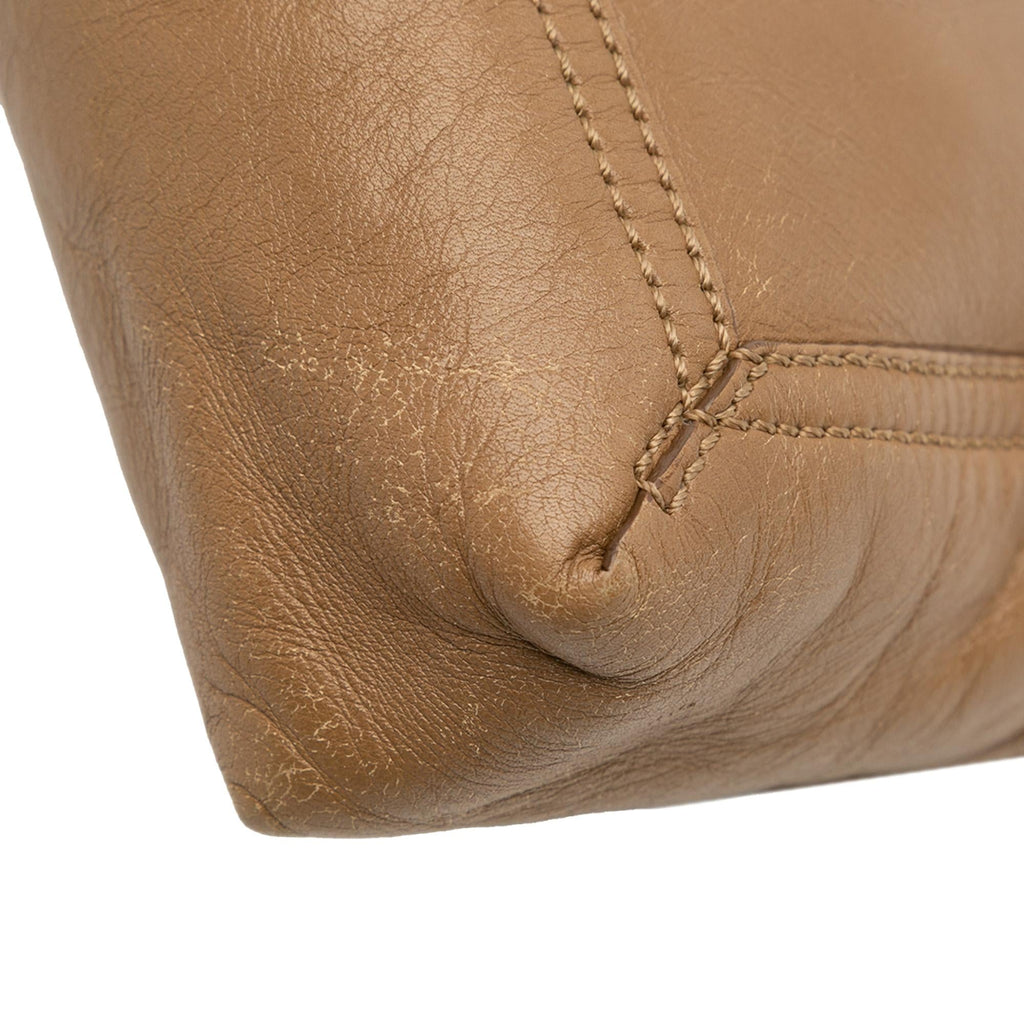 Fendi Leather Baguette Chain Flap