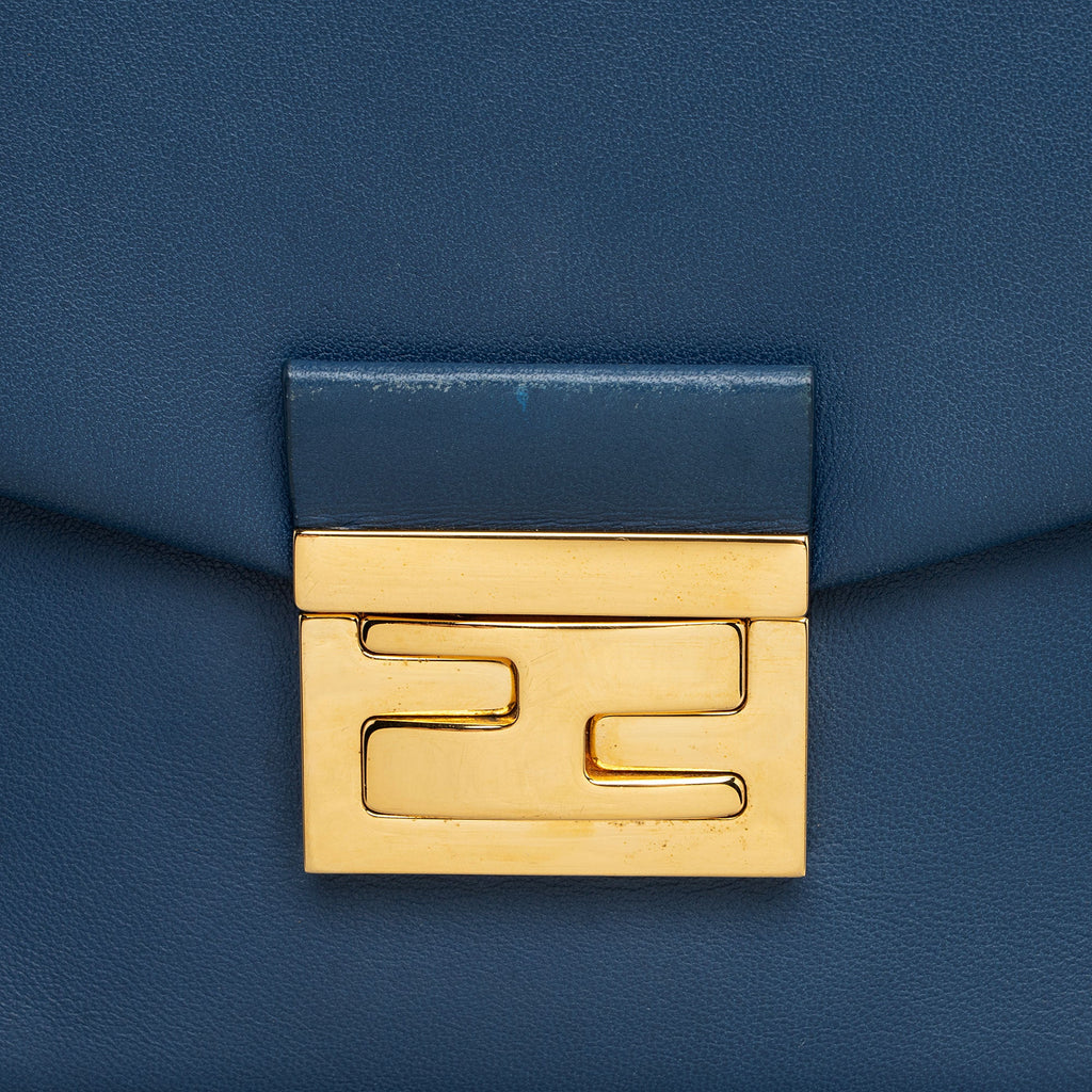 Fendi Leather Be Baguette Shoulder Bag