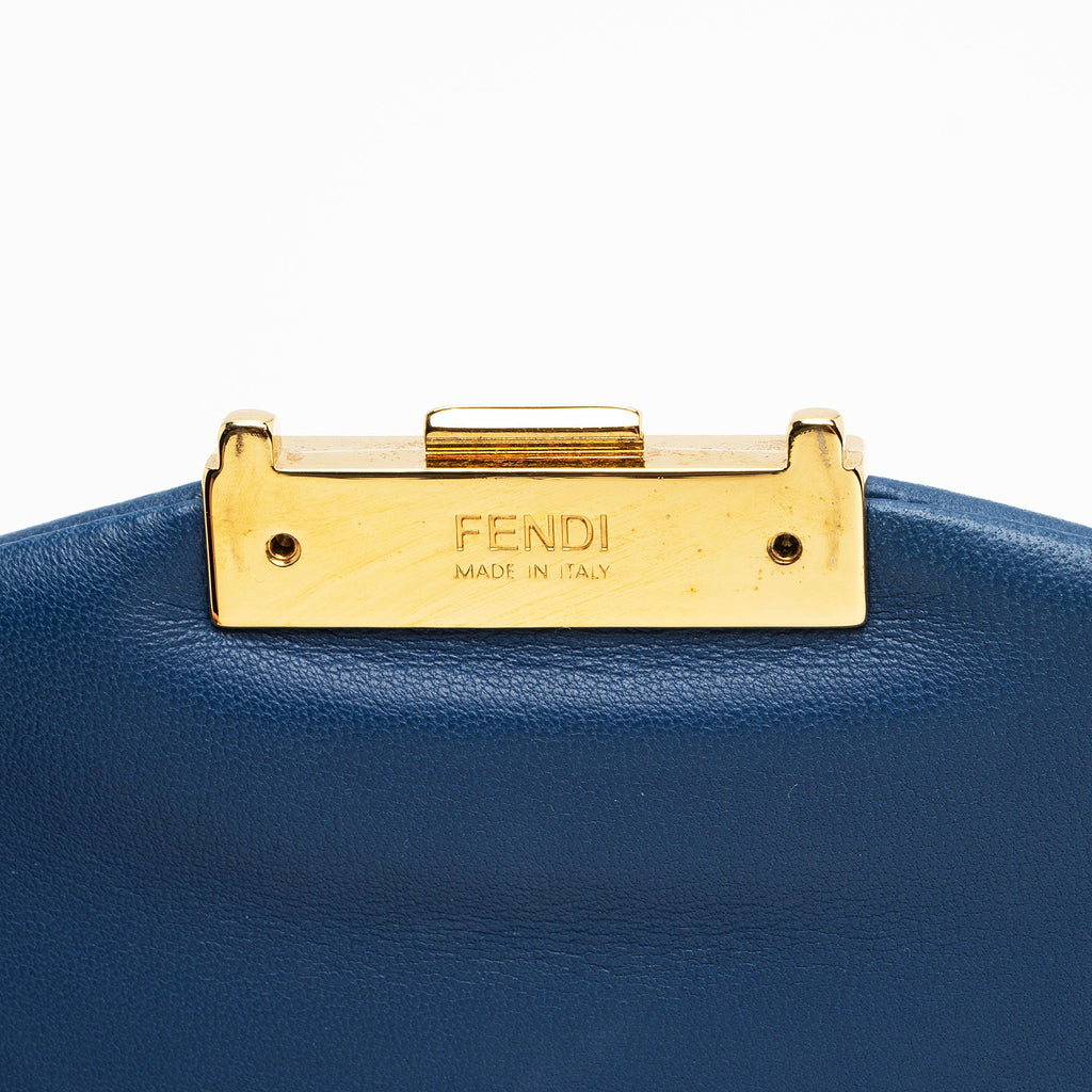 Fendi Leather Be Baguette Shoulder Bag