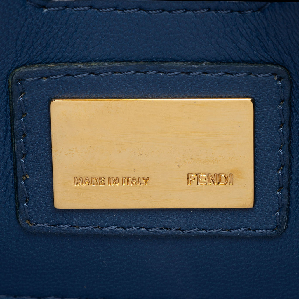 Fendi Leather Be Baguette Shoulder Bag