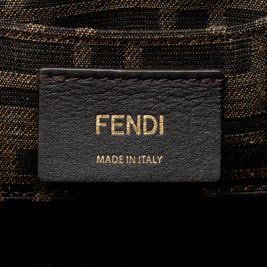 Fendi Leather By The Way Mini Boston Bag