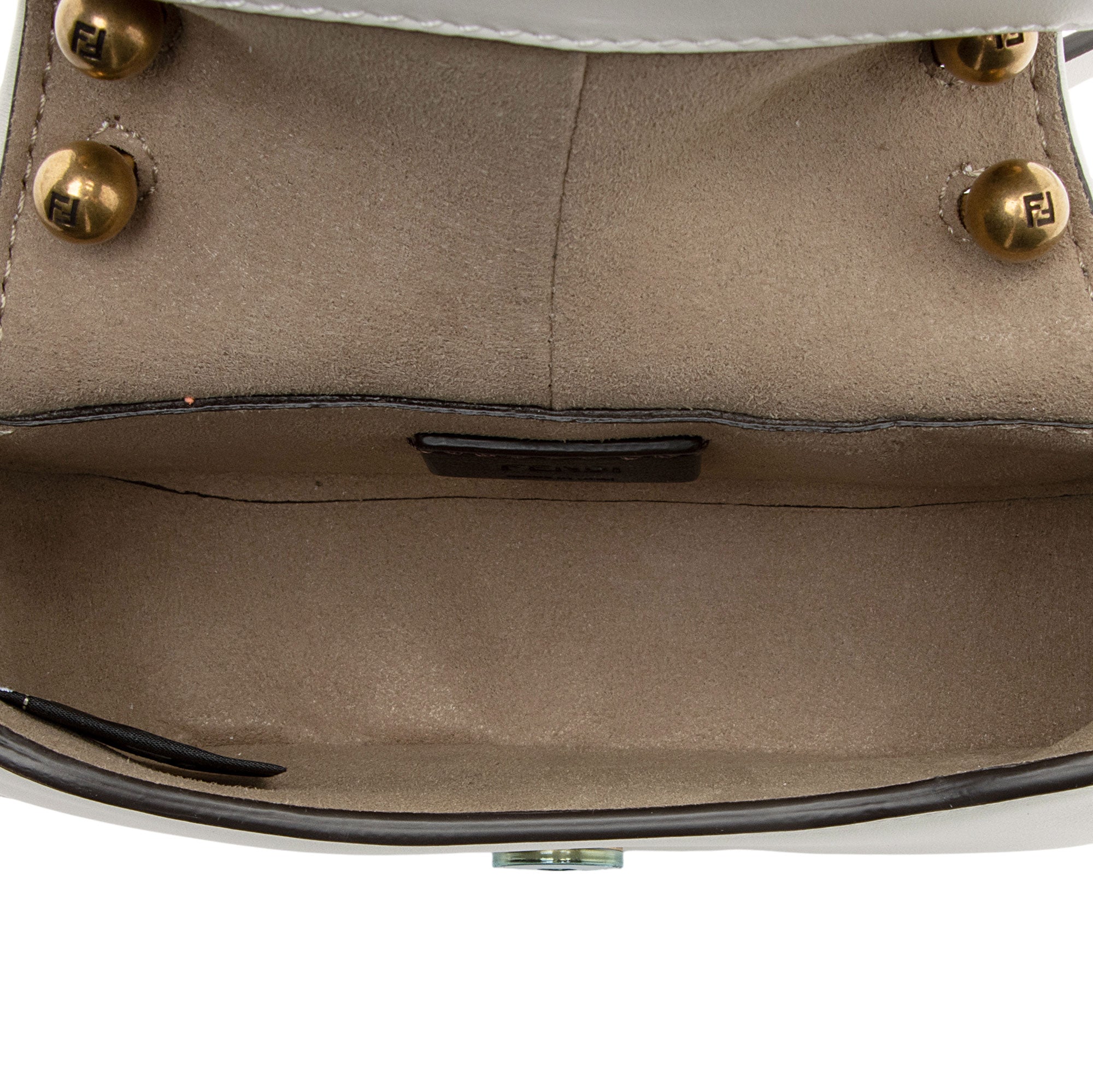 Fendi Leather C'mon Nano Shoulder Bag