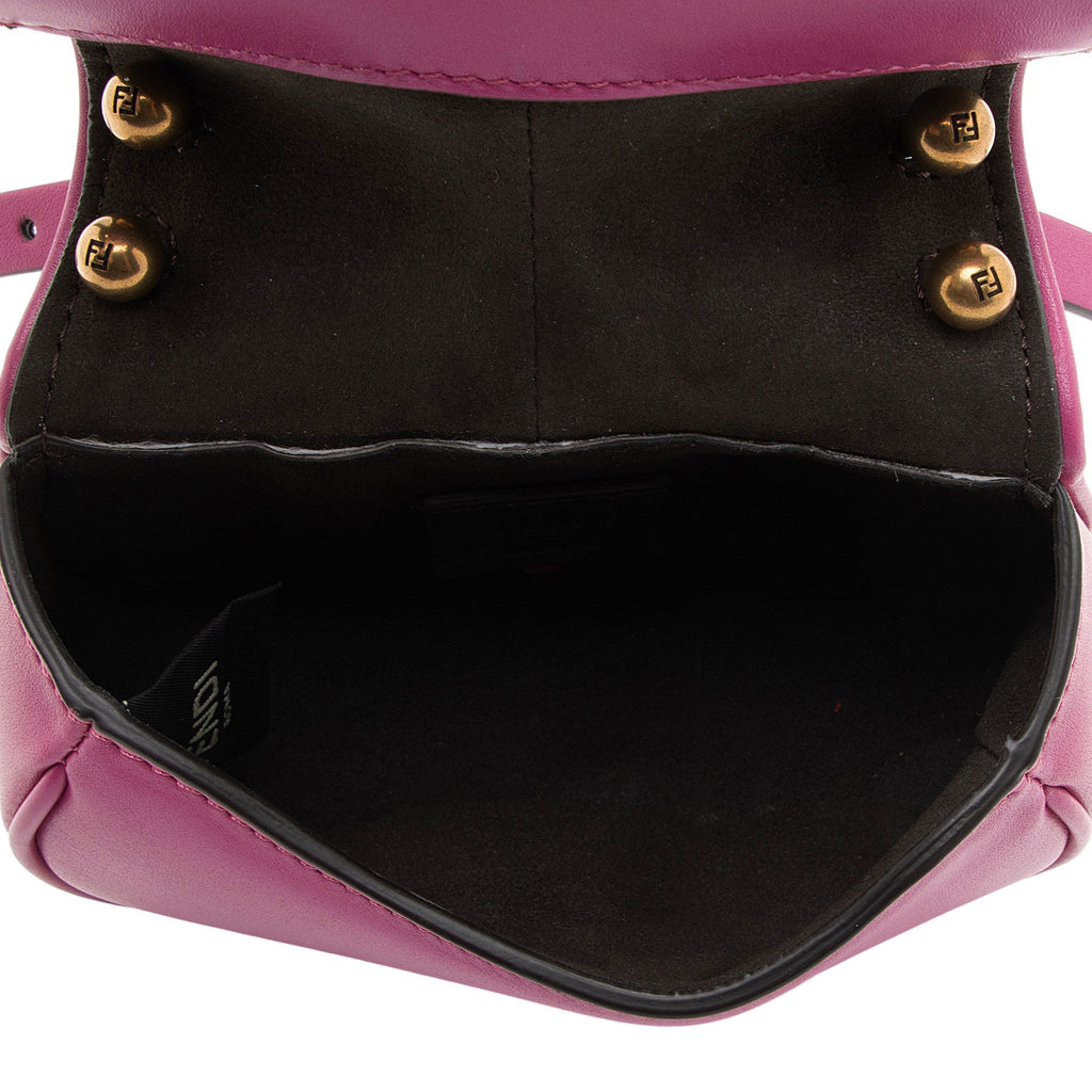 Fendi Leather C'mon Nano Shoulder Bag