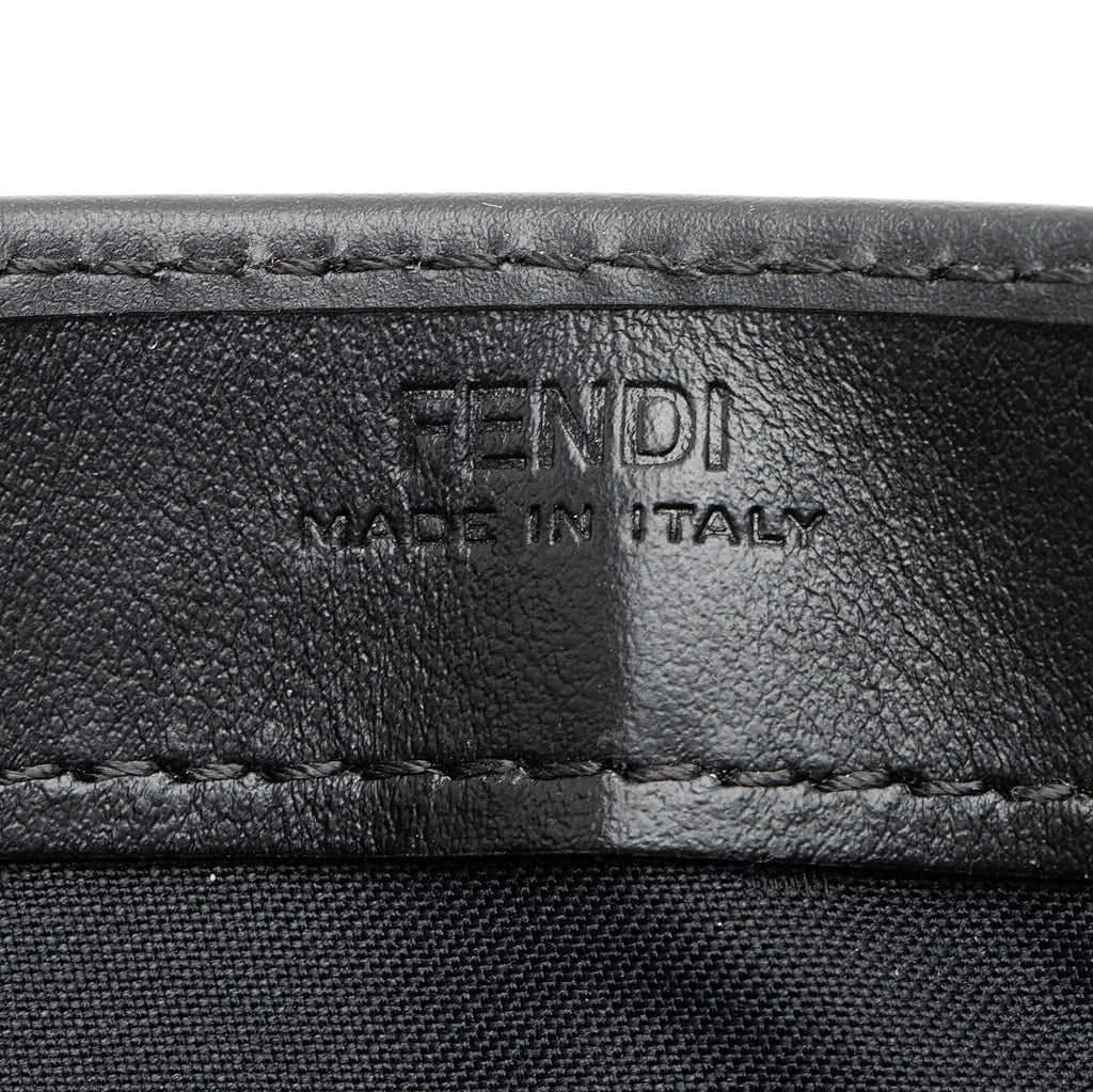 Fendi Leather FF Diamonds Continental Wallet on Chain