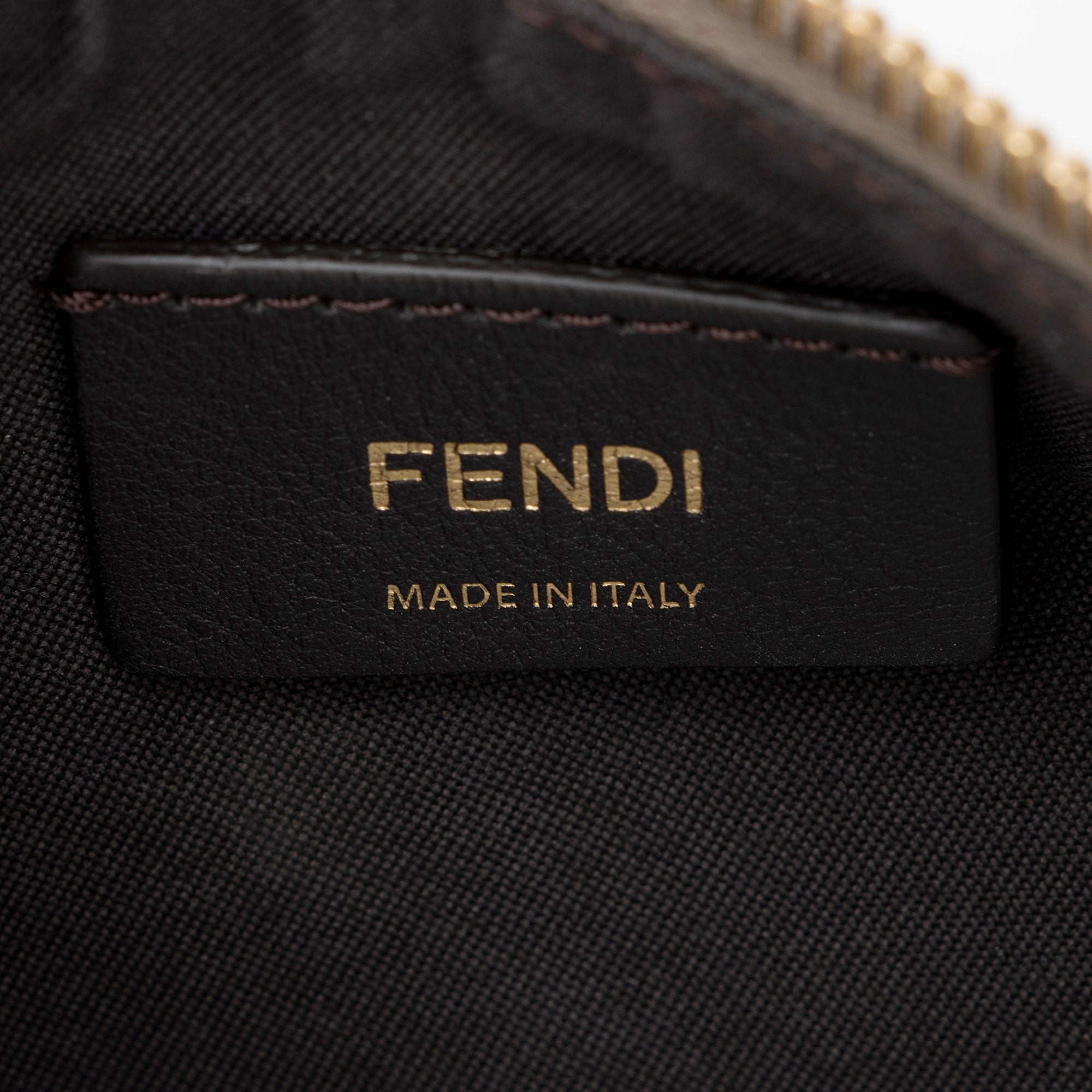 Fendi Leather Fendigraphy Mini Hobo - FINAL SALE